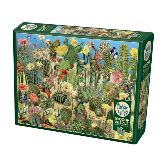 Cobble Hill Barbara Behr - Cactus Garden 1000 Pieces Jigsaw Puzzle