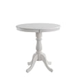 thumbnail image 2 of Contemporary Home Living Carved Circular Top Pedestal Bar Table - 36" - Driftwood Brown, 2 of 8