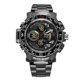 thumbnail image 1 of Reloj de hombre MIZUMS, caja de aleación de moda, correa de acero inoxidable, LED, 1 of 8