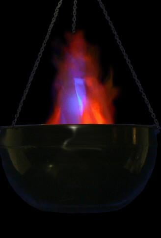 flame light cauldron