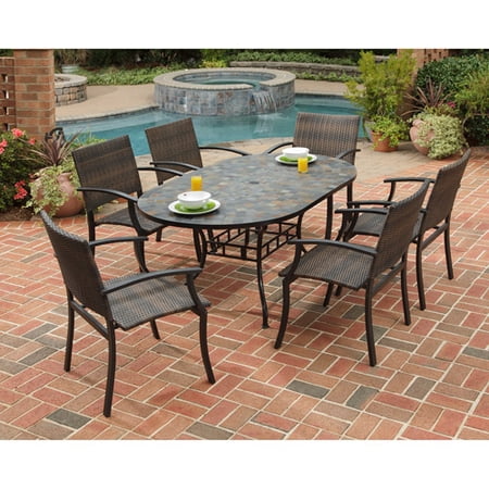 Sale Home Styles Stone Harbor 7piece Outdoor Dining Set Styles Stone Harbor 7 Piece