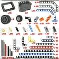 thumbnail image 6 of 415pcs Beam-Frame-Axles-Pins-Wheel-Rebound-Motor, Compatible with Technic-Parts, for Technic-Project-Bulk-Parts (Random Colour), 6 of 6