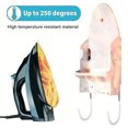 thumbnail image 4 of Primegos Wall Mount Ironing Board Holder Metal Hanger Heat-Resistant Strong Load-bearing Iron Holder Storage Rack, 4 of 7