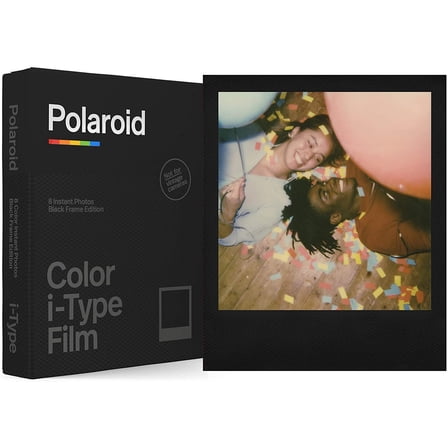 Polaroid Color Film for I-Type, Black Frame Edition