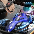 thumbnail image 2 of Remote Control Stunt Car Toys - Birthday Gifts Ages 6 7 8 9 10 11 12 Year Old Boys Kids Toddler Girls Best Presents Christmas Ideas Rechargeable Rc Racing Vehicle Outdoor (Blue), 2 of 9