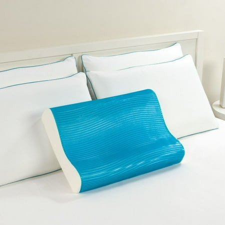 comfort revolution cerulean waves 201 0a hydraluxe cooling gel contour pillow - Comfort Revolution Pillow comfort revolution cerulean waves 201 0a hydraluxe cooling gel contour pillow - Comfort Revolution Pillow