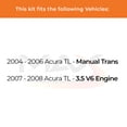 thumbnail image 2 of MAX Advanced Brakes - Front Brake Kit For 2004-2008 Acura TL| Carbon Ceramic Brake Pad and Rotor Kit| Daily Driving OE Replacement Brake Rotors, 2 of 9