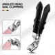 thumbnail image 4 of Nail Clipper Professional Pro Curved Nail Clipper Portable Toenail Fingernail Trimmer for Women Men, 4 of 5