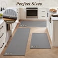 thumbnail image 6 of SIXHOME Polka Dot 20"x32" Kitchen Mat Non Slip Washable Kitchen Rug Soft Cushioned Floor Mat for Sink Laundry Entryway Indoor Gray, 6 of 7