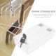 thumbnail image 5 of ColoMX Caja de seguridad transparente, práctico contenedor para teléfono, accesorio de almacenamiento para el hogar, 5 of 7