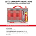 thumbnail image 4 of PENGGONG 9714B 500V Insulated Screwdriver Set 12Pcs Double-Ended Insulated Screwdriver Tool with Non-Slip Handle All-in-One, 4 of 8