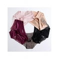 thumbnail image 6 of Women Seamless Underwear Sexy Lace Lingerie Knickers Ice Silk Panties Briefs, 6 of 7