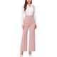 thumbnail image 2 of INSPIRAR CHIC Mono de Mujer con Tirantes Ajustables y Pierna Ancha, Mono con Tirantes, Talla XS, Rosa, 2 of 6