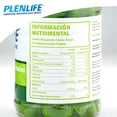 thumbnail image 2 of PLENLIFE - Gomitas de Calcio Adicionadas con Vitamina D - Suplemento sin Azúcar Sabor Tropical - Frasco con 50 piezas / 240 Gramos, 2 of 6