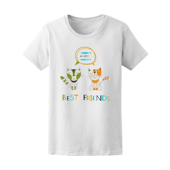 Cute Kitties Best Friend Tee Women's -Image by Shutterstock