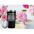thumbnail image 4 of Boss Gifts.I Never Asked To Be The World''s Best Boss 20oz Tumbler.Boss Day Coworker Work Gifts for Men Women Friend.Appreciation Retirement Birthday Christmas for Coworker Colleague Boss.(Black), 4 of 6