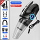 thumbnail image 1 of Aspiradora e inflador de neumáticos portátil 4 en 1 para coche | Bomba de mano de 12 V con luz LED y pantalla LCD | Succión potente de 120 W para coche, bicicleta, pelota y motocicleta, 1 of 9
