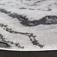 thumbnail image 3 of SAFAVIEH Craft Lyall Abstract Area Rug, Grey/Dark Grey, 6'7" x 6'7" Round, 3 of 8