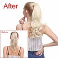 thumbnail image 6 of SEGO Clip in Hair Extensions Long Straihght Ponytail Extensions Clip on Hair Pieces for Women, 6 of 6