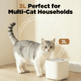 thumbnail image 7 of Cat Water Fountain,101oz/3L Cat Fountain for Drinking Automatic Cat Water Dispenser Bowl for Pets& Small Animals, 7 of 7