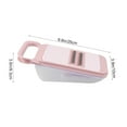 thumbnail image 4 of Rallador grueso multifunción con caja, rallador manual de zanahorias, utensilios de cocina para frutas y verduras (rosa), 4 of 4