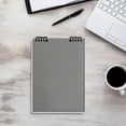 thumbnail image 5 of WFDC Top Spiral Notebook 8.3x5.6 Steno Notebook Top Spiral Notebook 60 Pages Top Bound Spiral Notebook Cover Inner Pocket,Spiral Notebook for Work Office Gift,A5 - Grid Paper - Gray, 5 of 5