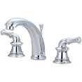 thumbnail image 3 of Pioneer Faucets 3DM300-ORB Del Mar 1.2 GPM Widespread Bathroom Faucet - Bronze, 3 of 3