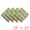 Green, variant on Unique Bargains 4Pcs Fruit Printed Cotton Soft Absorbent Face Cloths Green 13" x 13"