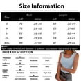 thumbnail image 3 of Vamuko Tank Tops Womens Ribbed Sleeveless Tops 2026 Summer Square Neck Slim Casual Tee Shirts Breathable Lightweight Solid Color Y2k Camis Black L, 3 of 8