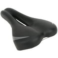 thumbnail image 4 of Bike Saddle, PU Leather High Convex Styling Cycling Pad, Replacement With  Binder Bicycle Part For Cycling, 4 of 8