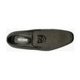 thumbnail image 4 of Stacy Adams Men Shoes Swagger Studded Slip On Satin Black Gold 25228-715, 4 of 7
