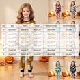 thumbnail image 3 of Baby Halloween Pajamas Toddler Pajamas Boys Girls Baby Pjs Sets Kids 2pcs Long-Sleeve Snug fit Sleepwear Size 3-4 Years,Beige, 3 of 8