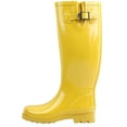 thumbnail image 1 of Women's Rain Boots Rubber Waterpoof Mid Calf Colors Wellie Snow Wellington, 1 of 3