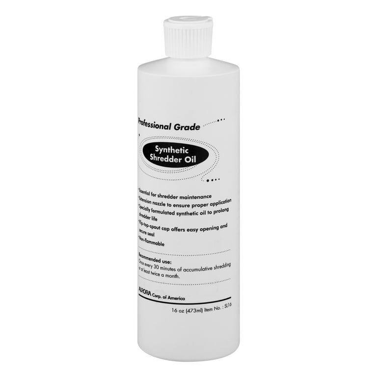Aurora SL16 Professional Grade Synthetic Shredder Oil, 16 oz Flip