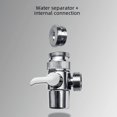 4 points singlecut valve faucet external water separator shampoo