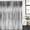 Black, variant on Polyester Fabric Green Shower Curtain, Modern Abstract Art Ombre Striped Waterproof Bathtub Curtain Bathroom Decor Set with Hooks 72 x 84 Inches