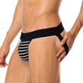 thumbnail image 3 of Vedolay Underpants Men's Briefs, Lightweight Pouch Briefs Waistband Smooth Comfy Low Rise Stretchy Bikini Underpant,Black 3XL, 3 of 5