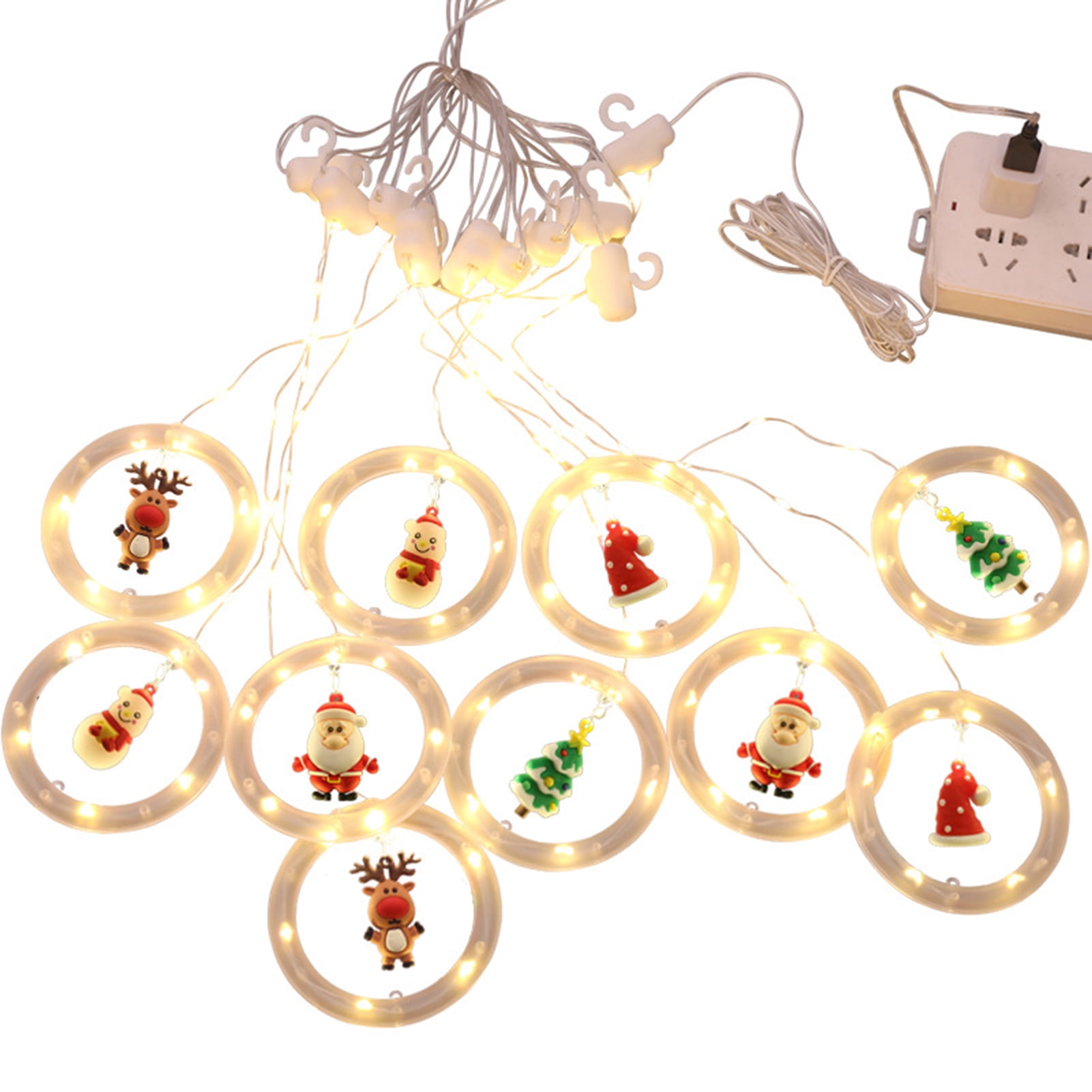 Yeacher DC 5 V Hanging Fairy LEDs String Lights Curtain Lamp Dancing Dynamic Lighting Effects