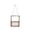 A008- Style H, variant on Indoor Wall Planter Hanging Wall Mounted Plant Holder Clear Glass Vase Propagation Station Home Wall Decor Living Room Wall Decor