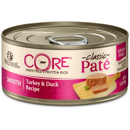 UPC: 0076344079156 | Wellness CORE Grain Free Canned Cat Food  Turkey & Duck Pate  5.5 Ounces (Pack of 24)