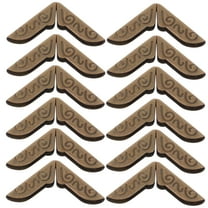 FRCOLOR 100pcs Metal Corner Protectors Scrapbooking Book Corners Scrapbook Corner Protector Book Triangle Corner Protectors Metal Photo Corner Protectors