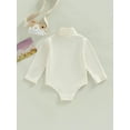 thumbnail image 4 of Faithtur Bébé Automne Romper, Combinaison d'Une Seule Pièce à Manches Longues à Manches Longues pour Garçons Filles, 4 of 8