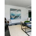 thumbnail image 4 of "White Boats Docked" Painting Print on Wrapped Canvas, 4 of 7