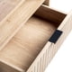 thumbnail image 4 of Centro de TV Mobica Molte de Melamina con Patas de Madera Color Madera Natural, 4 of 5