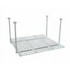 HyLoft® 00540 Adjustable Height Steel Ceiling Storage Rack, 45" W x 45" L, White Finish, 250 Pound Capacity