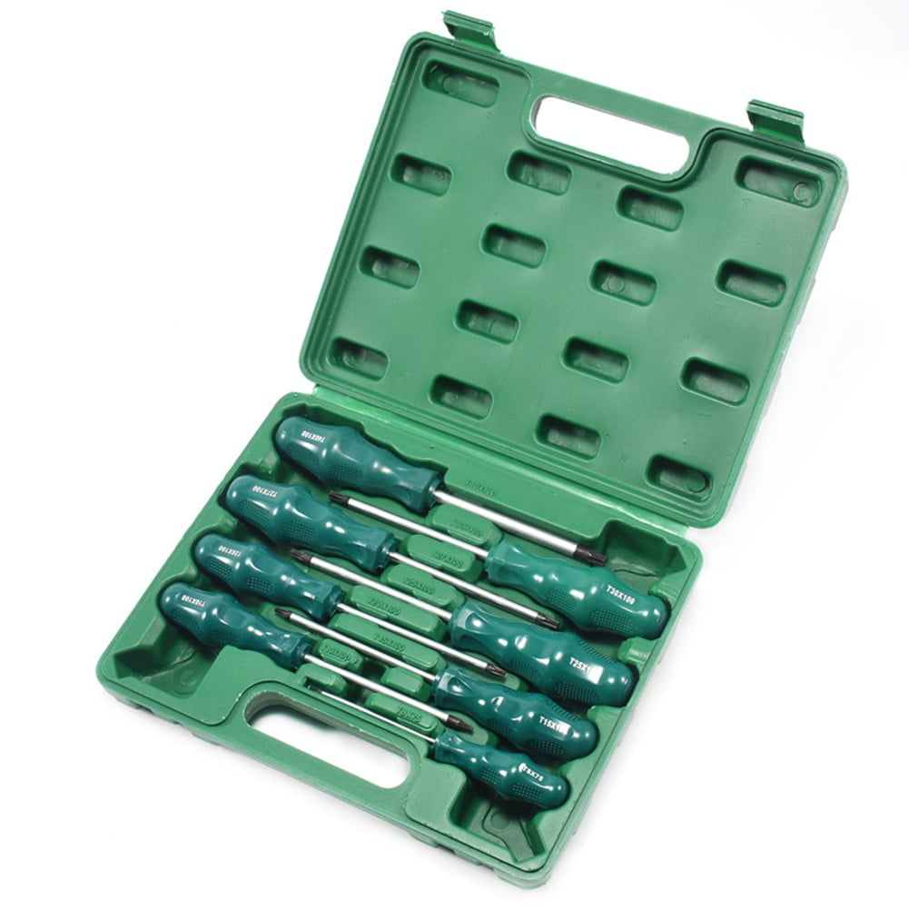 Premium Torx magnetic screwdriver set T8 T40 nonslip handle precision tool