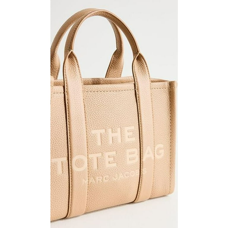 Marc Jacobs The Leather Small Tote Bag - Camel/Tan - Walmart.com