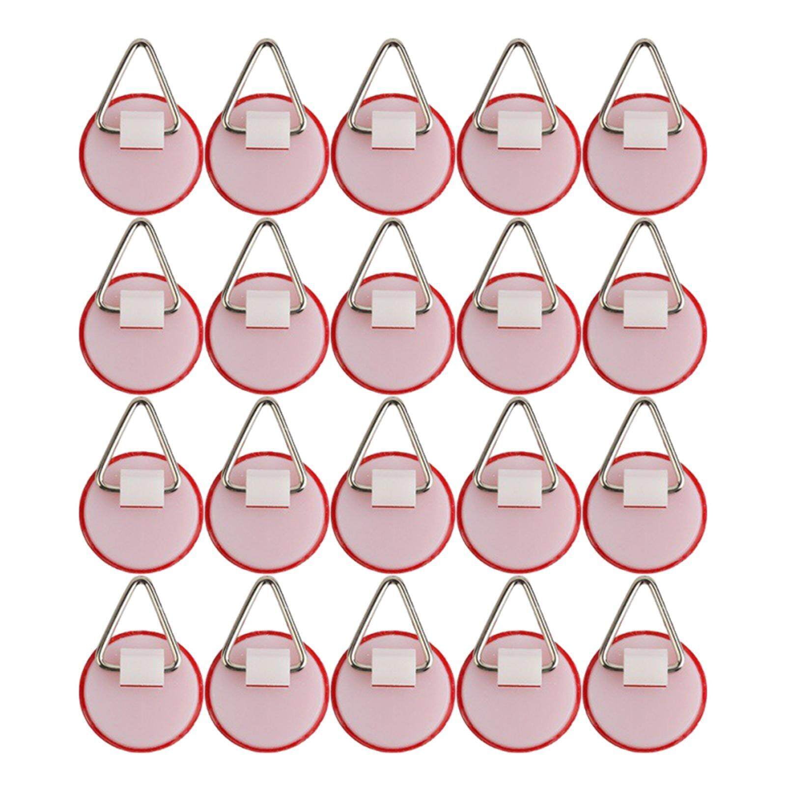 20x Invisible Adhesive Plate Hangers decorative mini plates hangers Vertical Hang Plate Holders plate hangers the Wall Hanger