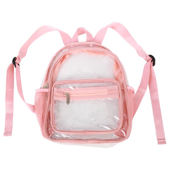 Mochila transparente transparente, mochila transparente Mochila transparente resistente al agua resistente al agua Mochila transparente Integración perfecta