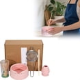 thumbnail image 3 of Bakeware Matcha 5 Piece Set for Traditional Tea Preparation with Bowl Spout Stand Filter Spoon Included Ideal for Home Kitchen and Tea, 3 of 6